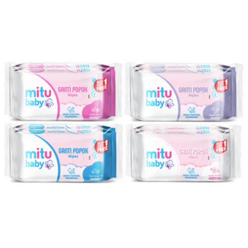 Mitu Wet Wipes 50s**