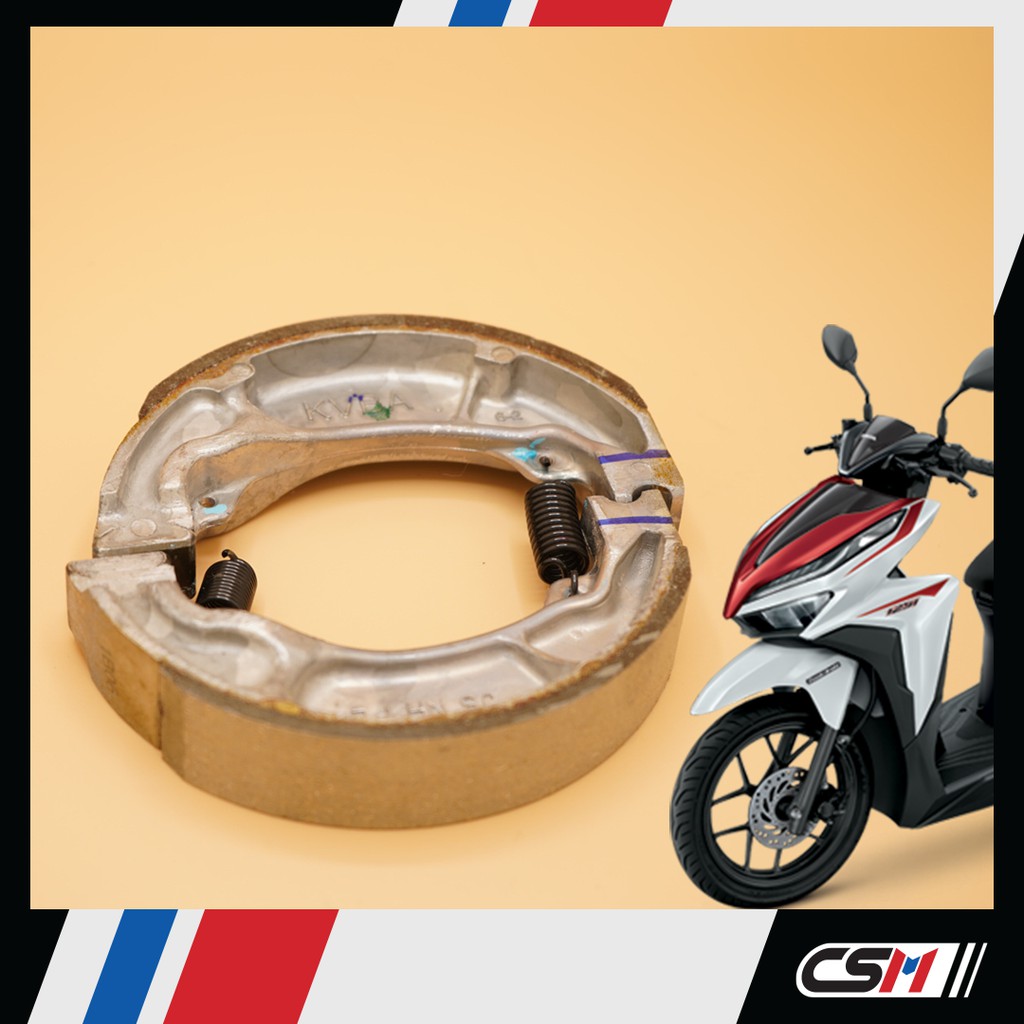 ผ้าเบรคหลัง (ของแท้100%) HONDA CLICK110 คาร์บูร , CLICK110-i , SCOOPY-i, ZOOMER-X (06430-KVB-900)