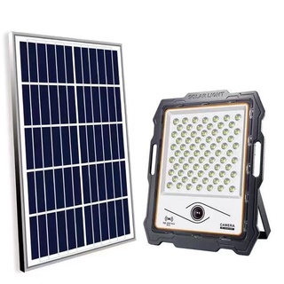 ไฟLED สปอร์ตไลท์ โซล่าเซลล์ สลิม กันน้ำ ไฟ สปอตไลท์ พลังงานแสงอาทิตย์ Solar cell ไฟโซล่า100w-400W