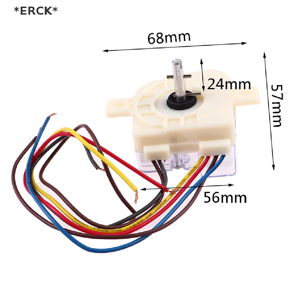 ERCK 6Wire 180 องศาเครื่องซักผ้า Timer เครื่องซักผ้ากึ่งอัตโนมัติ