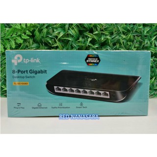 Tplink Gigabit Switching 8port hub lan รุ่นTL-SG1008D