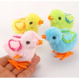 ลูกเจี๊ยบไขลาน ของเล่นเด็ก ตุ๊กตาลูกเจี๊ยบ ลูกไก่ไขลาน ตุ๊กตาไขลาน รวมของเล่นไขลาน เลือกสีได้ ของเล่น เสริมพัฒนาการเด็ก