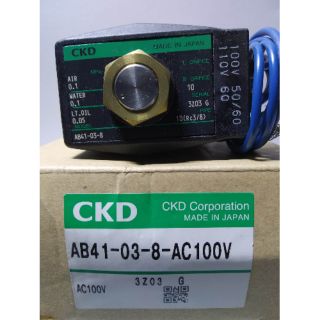 CKD Solenoid Valve AB41-03-8 AC 100V