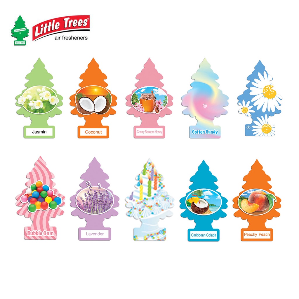 Little Trees แผ่นน้ำหอมปรับอากาศ