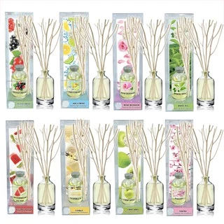 ฟุ้งสบายไม้หอม40ml ก้านไม้หอมปรับอากาศ หอมที่สุด (ร่วมโปร ถ้าซื้อ3จะแถม 1 แผ่นหอม)