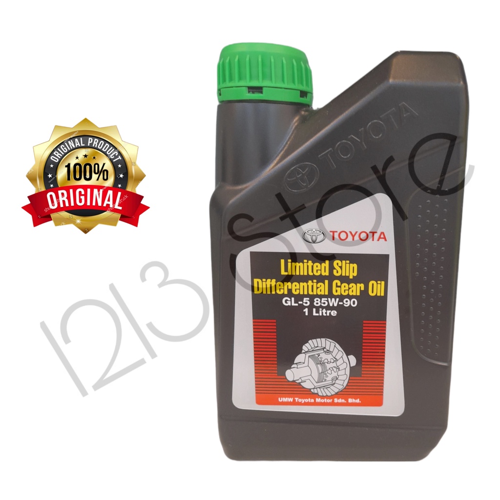 TOYOTA REAR AXLE LSD น้ํามัน 1L INNOVA HILUX FORTUNER 85W-90 Limited Slip Differential Gear Oil 85W9