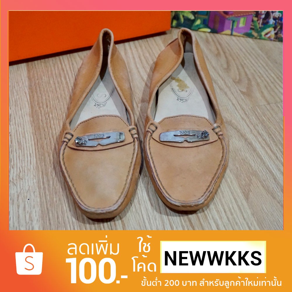 (ลดล้างสต๊อก) แท้ 💯%  TOD'S Classic Loafer