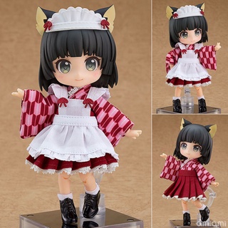 Nendoroid เนนโดรอยด์ Doll Catgirl Maid Sakura เมด ซากุระ ตุ๊กตา แมวสาว ชุดแม่บ้าน + ชุดผ้า Action Figure Model Anime