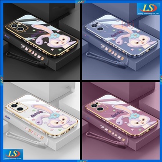 เคส OPPO Reno7 5G เคส OPPO Reno 7Z 5G A94 A93 Reno 5 Reno 4 4G Reno 2 Reno2 F เคสโทรศัพท์มือถือ ลายกระต่าย StellaLou TZ