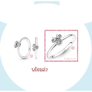 Pandora silver ring แหวนเพชรมินนี่