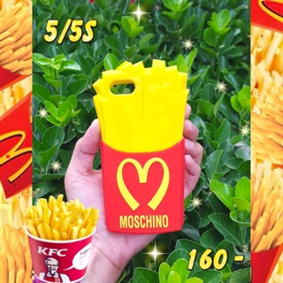 พร้อมส่งเคสซิลิโคนเฟรนฟรสำหรับไอโฟน5/5Sราคา160บาทส่งฟรี