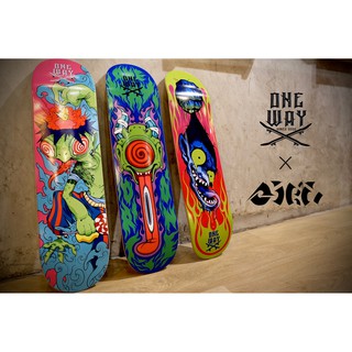 ONEWAY x DIRT Skateboard Deck | แผ่นสเก็ตบอร์ด