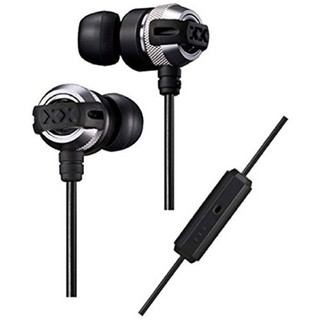 JVC หูฟังอินเอียร์พร้อมไมค์ รุ่น HA-FX33XM-SB (Silver/Black) ประกันศูนย์ไทย