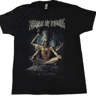 แขนสั้นcrew neck[COD] เสื้อยืดวง CRADLE OF FILTH PLAGUE WAR FRMINE DEATH ลิขสิทธิ์แท้ ปี2020S-XXXXL