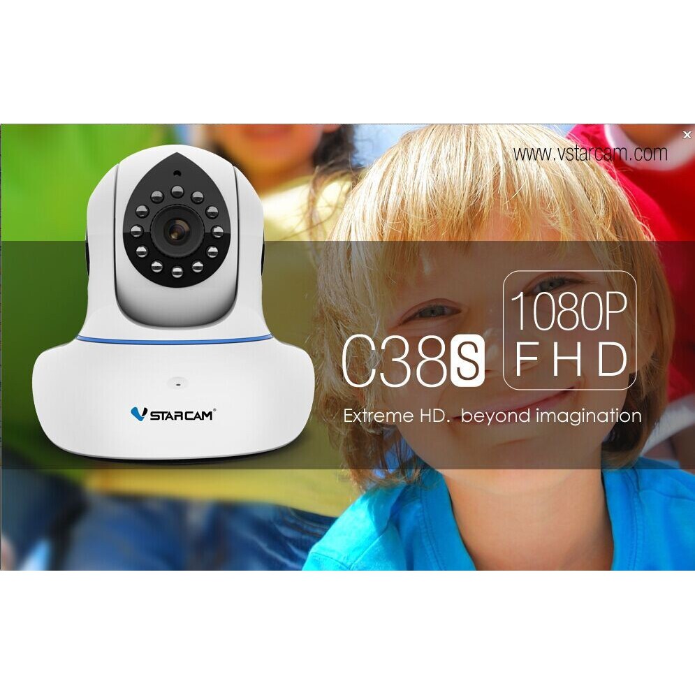 Vstarcam C38S HD 1080P IP Camera WiFi Motion Detection - 2ล้าน