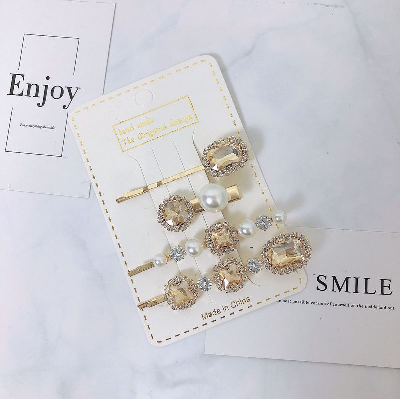 ชุดกิ๊บติดผม Rhinestone ย้อนยุคสีมรกตที่เรียบง่ายและสวยงาม, คลิปหนีบผมด้านข้างที่หักด้วยแสงหรูหราทั้งหมด, คลิปด้านบน, คลิปคำเดียว