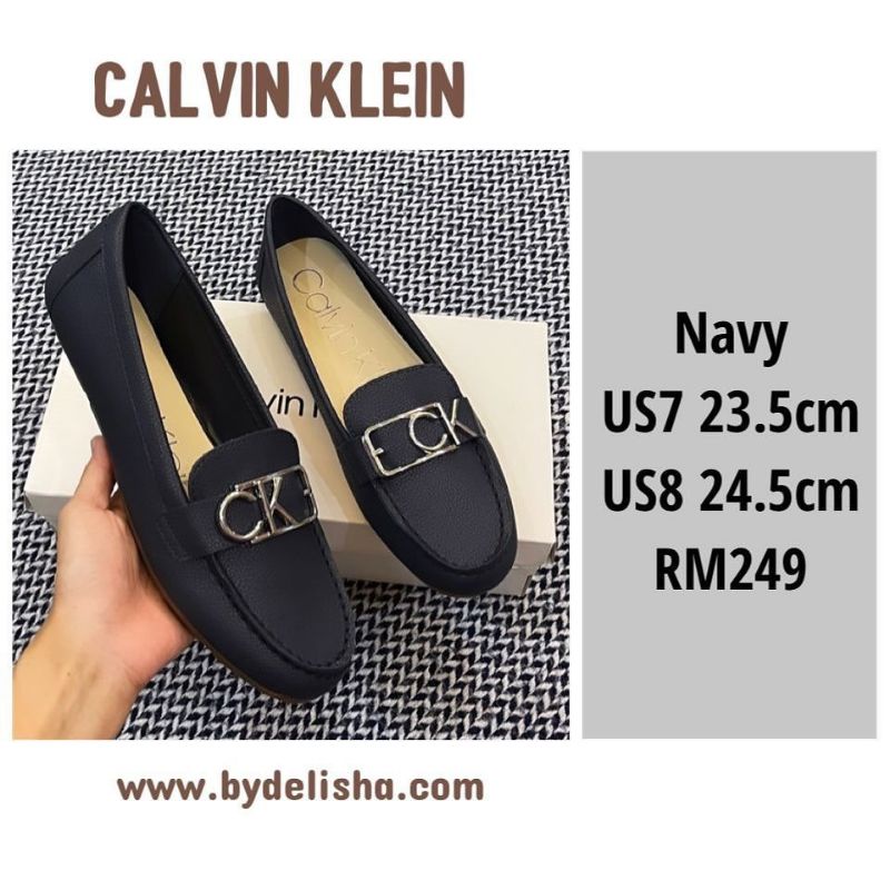 รองเท้า Calvin Klein Women Loaf สีกรมท่า