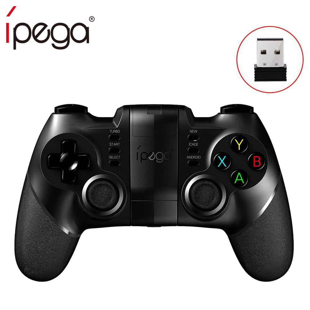 IPEGA PG-9076 9076 3 in 1 เกมแพดบลูทูธไร้สาย USB สำหรับ Android / iOS / Windows