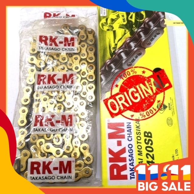 RKM RK-M 420/428 โซ่ทอง