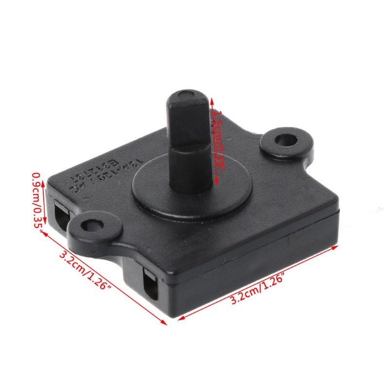 B3200 Rotary Switch 4 Position 3 Speed Heater Blower Fan Switch Control Knob❤