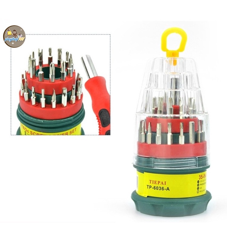 ชุดไขควง ชุดไขควงหัวแม่เหล็ก เซ็ตไขควงอเนกประสงค์พร้อมหัวเปลี่ยน 31 แบบ ไขขวงพกพา 31 in 1 ไขควง