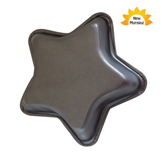 New Moring พิมพ์ขนมเคลือบกันติดรูปดาว Non Stick Bake Pan Star-Shaped