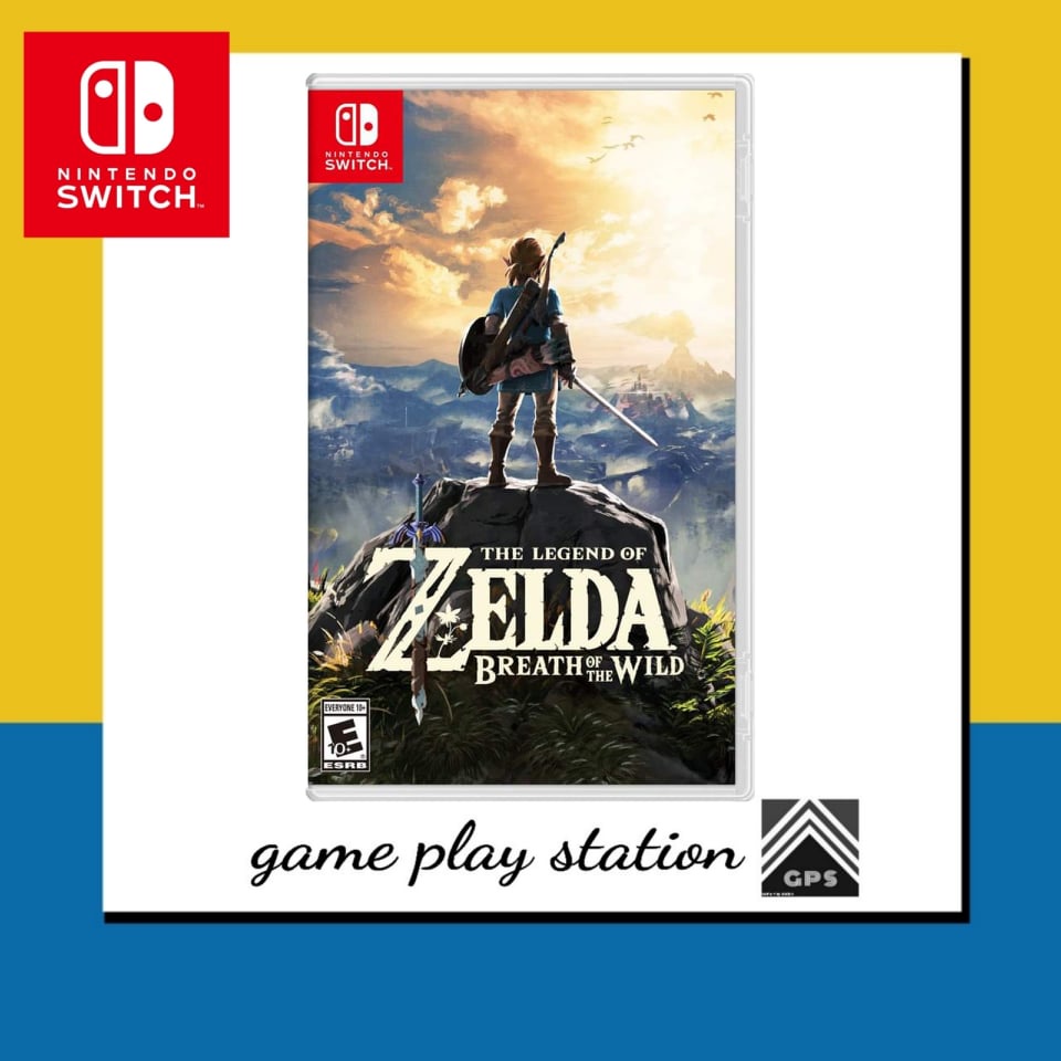 nintendo Switch zelda the legend of breath of the wild ( english asia )
