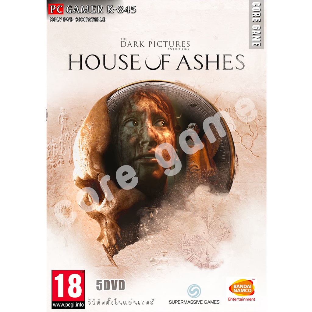 the dark pictures anthology house of ashes แผ่นเกมส์ แฟลชไดร์ฟ เกมส์คอมพิวเตอร์  PC โน๊ตบุ๊ค