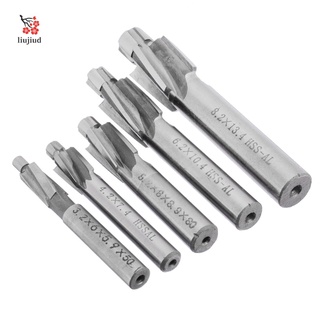 5 ชิ้น Hss Counterbore End Mill M 3 - M 8 Pilot Slotting เครื่องมือสําหรับงานช่าง Lkj