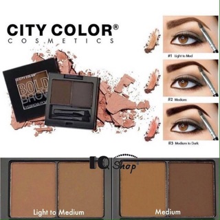 CITY COLOR BOLD BROW Eyebrow Powder