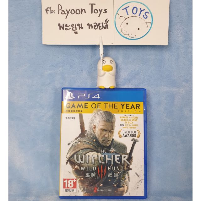 แผ่น มือ2 สภาพดี - PS4 - The Witcher III Game of The Year Edition GOTY - เดอะ วิทเชอร์ 3 - Play Stat