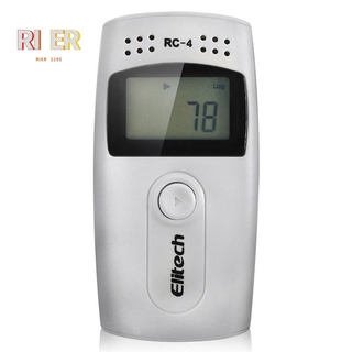 Elitech Rc - 4 Usb เครื่องบันทึกอุณหภูมิ Data Logger เซนเซอร์ 16000 Point