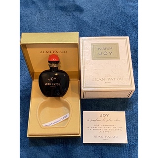 JOY PARFUM by JEAN PATOU 7.5 ml 0.25FL.OZ VINTAGE RARE HARD TO FIND.