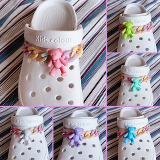 อุปกรณ์เสริม จี้รูปจระเข้น่ารัก สําหรับตกแต่ง Crocs DIY