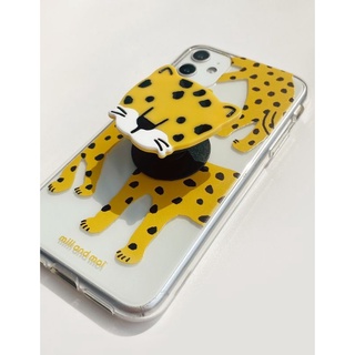 สินค้าพร้อมส่ง!! 🐯🐯  Cheetah Trio Tiger Jelly Case 🐯🐯 brand millandmoi 🇰🇷 case only นะคะ