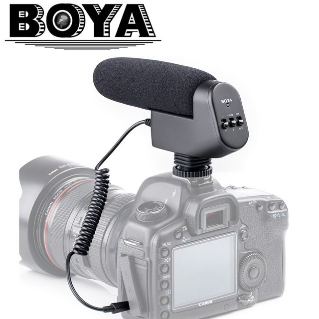 Boya BY-VM600 Shotgun Microphone for Camera
