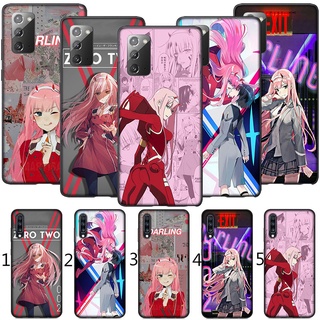 เคสโทรศัพท์ซิลิโคนนุ่ม ลาย Darling In The Franxx Zero Two สําหรับ Realme C2 C3 C11 C12 C15 C17 C20 C21 5 5i 5s 8 8 Pro G25