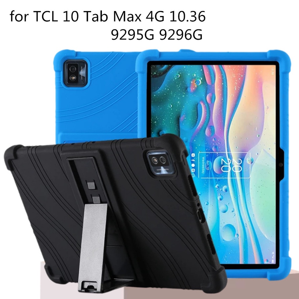 For TCL 10 TAB MAX 10.36 Tablet Case, Stand Soft Silicon Cover Protector Case For TCL Tab Max 4G 929