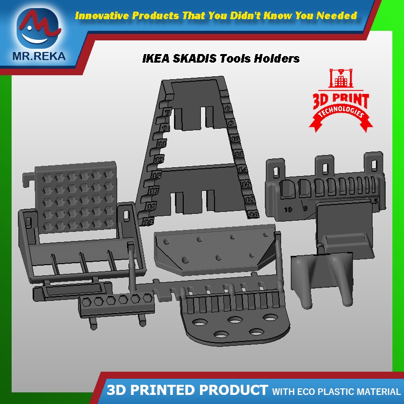 คอลเลกชันที่วางเครื่องมือ Pegboard ของ IKEA SKACIS