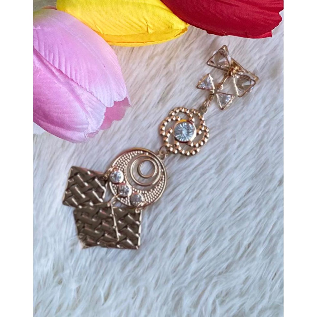 HIJAB CHHIN BROC TRENDY HIJAB BROOTH HIJAB ACCESSORIES M0203