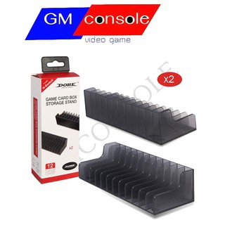 เก็บแผ่นเกมNintendSwitch DOBE Game Box Card Storage For Nintend Switch Game Card Holder Stand Support For 24 pcs dobeแท