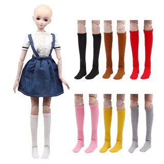 ถุงเท้าผ้าฝ้ายถัก สไตล์ใหม่ สําหรับตุ๊กตา 1/3 BJD และเสื้อผ้าตุ๊กตา BJD 60 ซม.