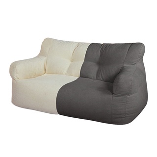 ส่งฟรี Minimal Sofa เนื้อผ้าฝ้ายผสมลินิน(อัดโฟมแน่น) โซฟา มินิมอล โซฟาสไตล์มินิมอล พร้อมส่ง เนื้อผ้าหนา