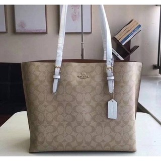 COACH MOLLIE TOTE IN SIGNATURE CANVAS (COACH 1665)