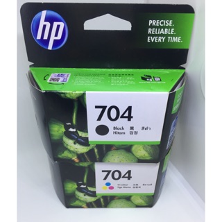 HP INK PRINTER 704 BK COLOUR