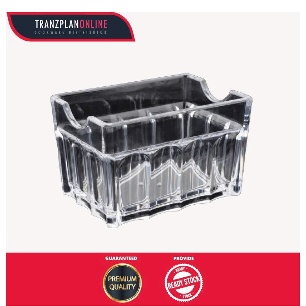 JD Acrylic Sugar Packet Holder Bekas Paket Gula Sugar packet Holder Bekas Gula Food Container