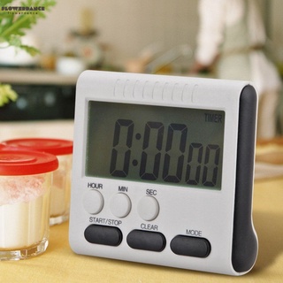 Multifunction LCD Digital Kitchen Cooking Timer Count-Down Up Clock Reminder mini home tool FLOWERDANCE