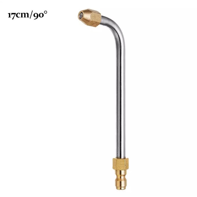 หัวฉีดล้างแอร์ 90 องศา แบบสวมเร็ว ขนาด 1/4"
