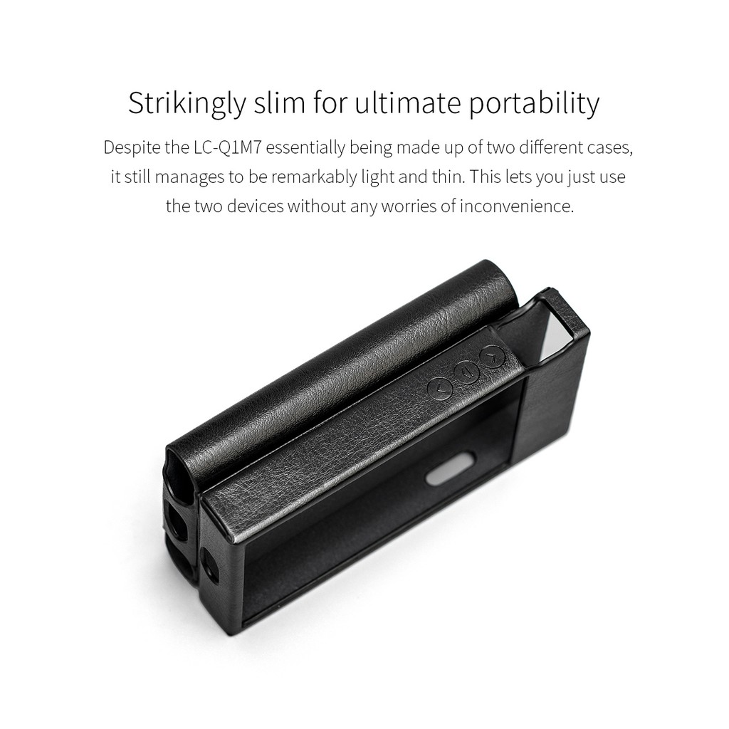 เคสหนัง FiiO LC-M7Q1II เคสหนังสำหรับ FiiO Q1ii ใส่คู่กับ FiiO M7