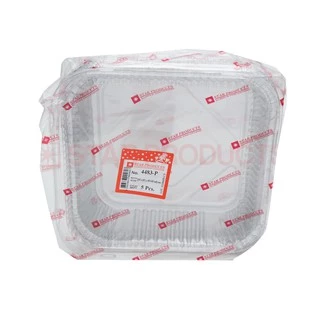 ถาดฟอยล์ Star Products 4483-P พร้อมฝา บรรจุ 5 ชิ้น/แพ็ค